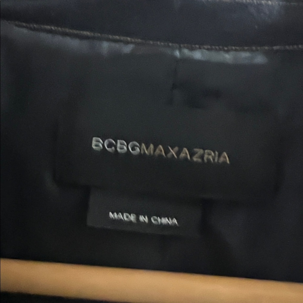 BCBGMaxAzria Black Pinstripe Blazer - Picture 2 of 5